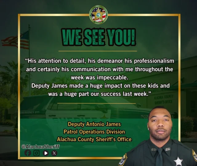 Sheriff and SWAG – ALACHUA COUNTY SHERIFF'S OFFICE